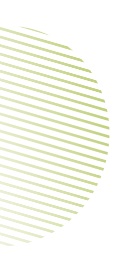 Circular graphic with green striped pattern, symbolizing safety and stability in Scaxa's prop system scaffolding solutions for construction projects.