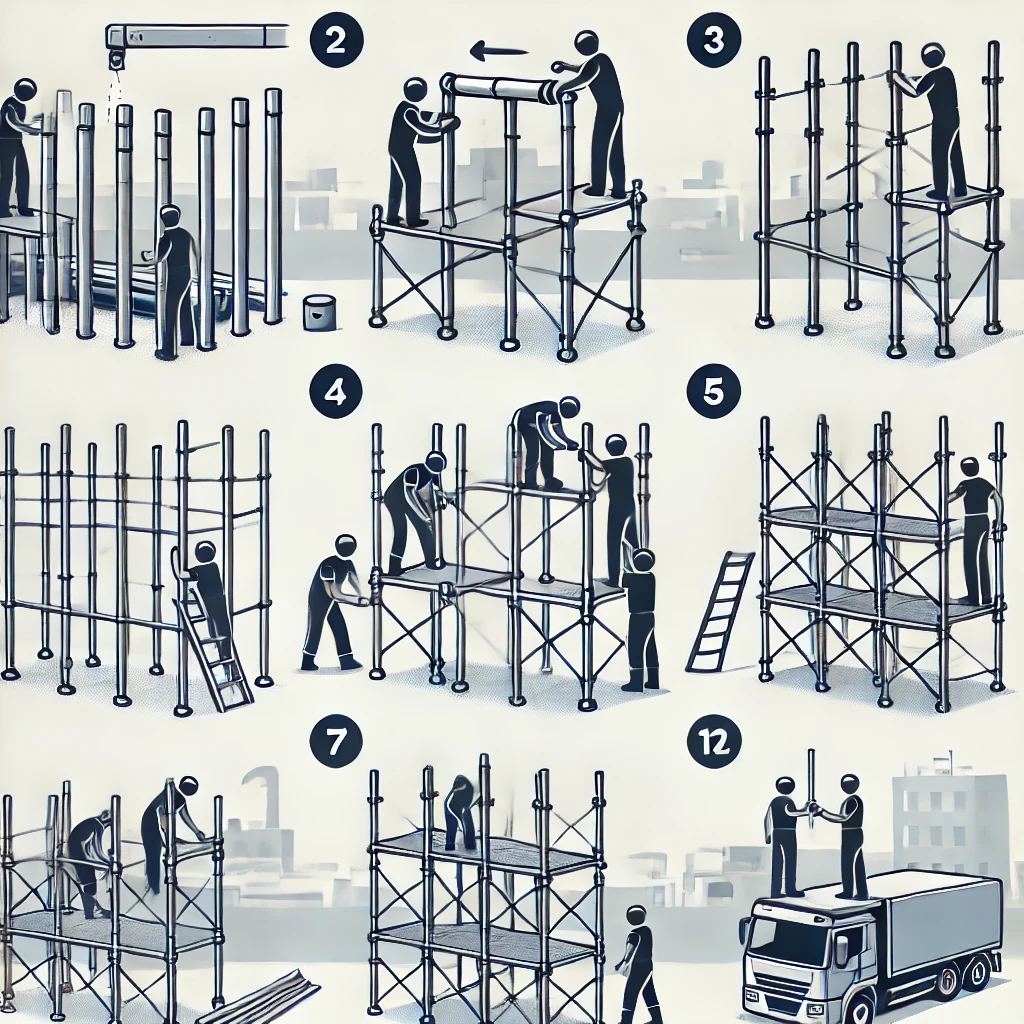 Erecting Scaffolding