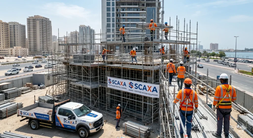 Scaffolding Rental in Ajman with Cheap high quality scaffolding services