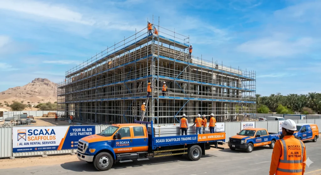 Scaffolding Rental in Al Ain with Cheap HIgh Quality Services