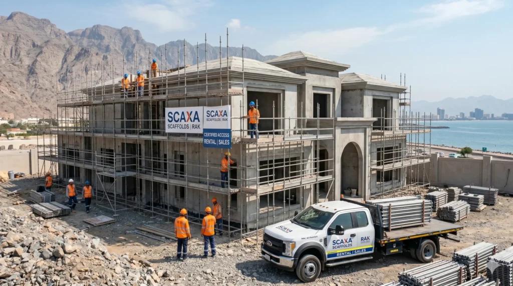 Scaffolding Rental in Ras Al Khaimah from Scaxa Scaffolds rental & Services