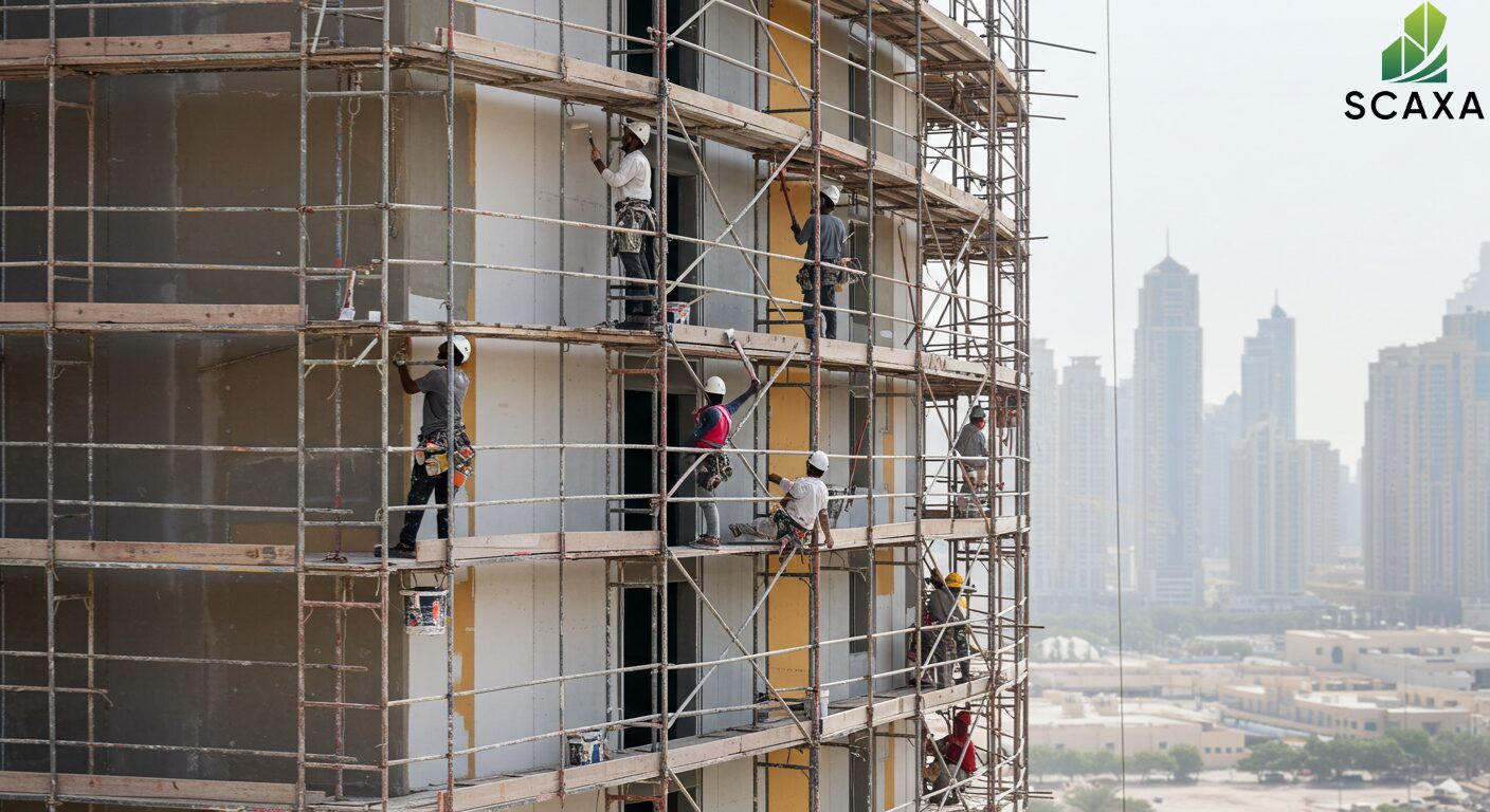 Scaffolding for Painting Work 3
